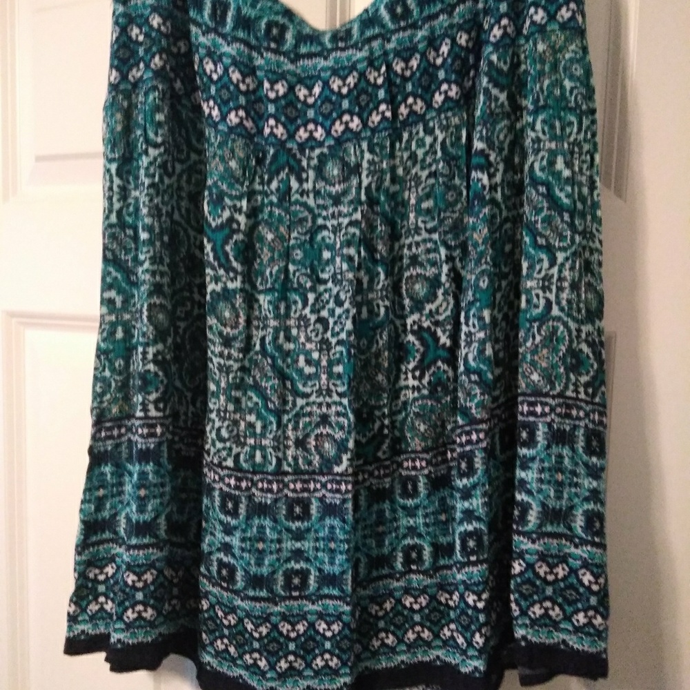 Dress Barn XL boho style skirt